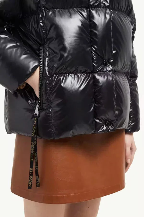 Doudoune courte à capuche Parana