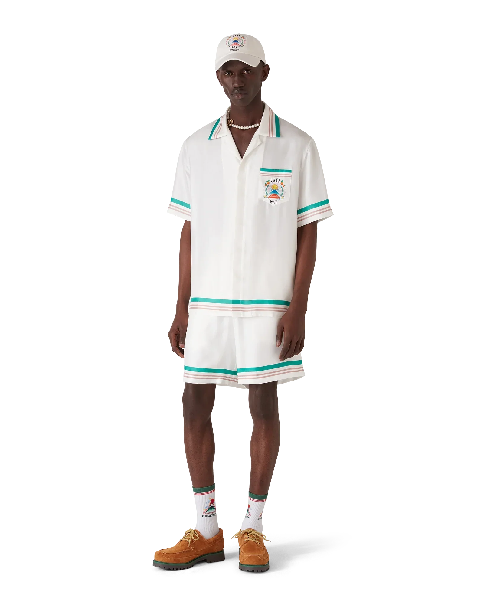 Casa Way Silk Short Sleeve Shirt