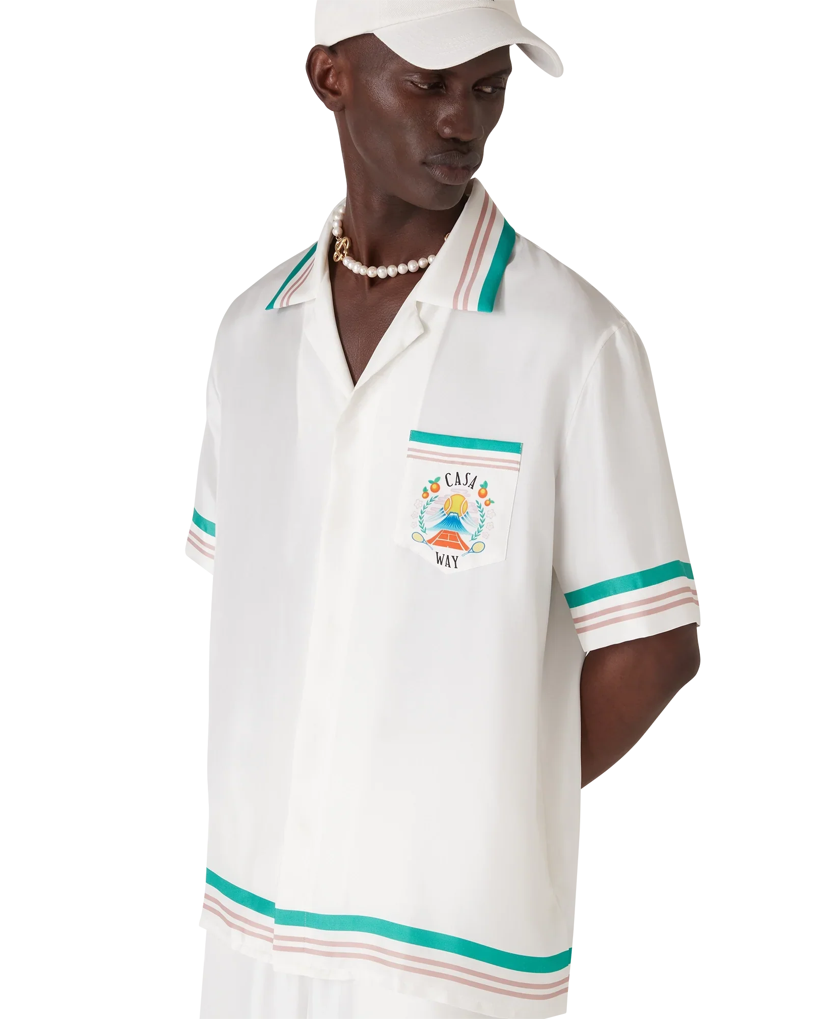 Casa Way Silk Short Sleeve Shirt