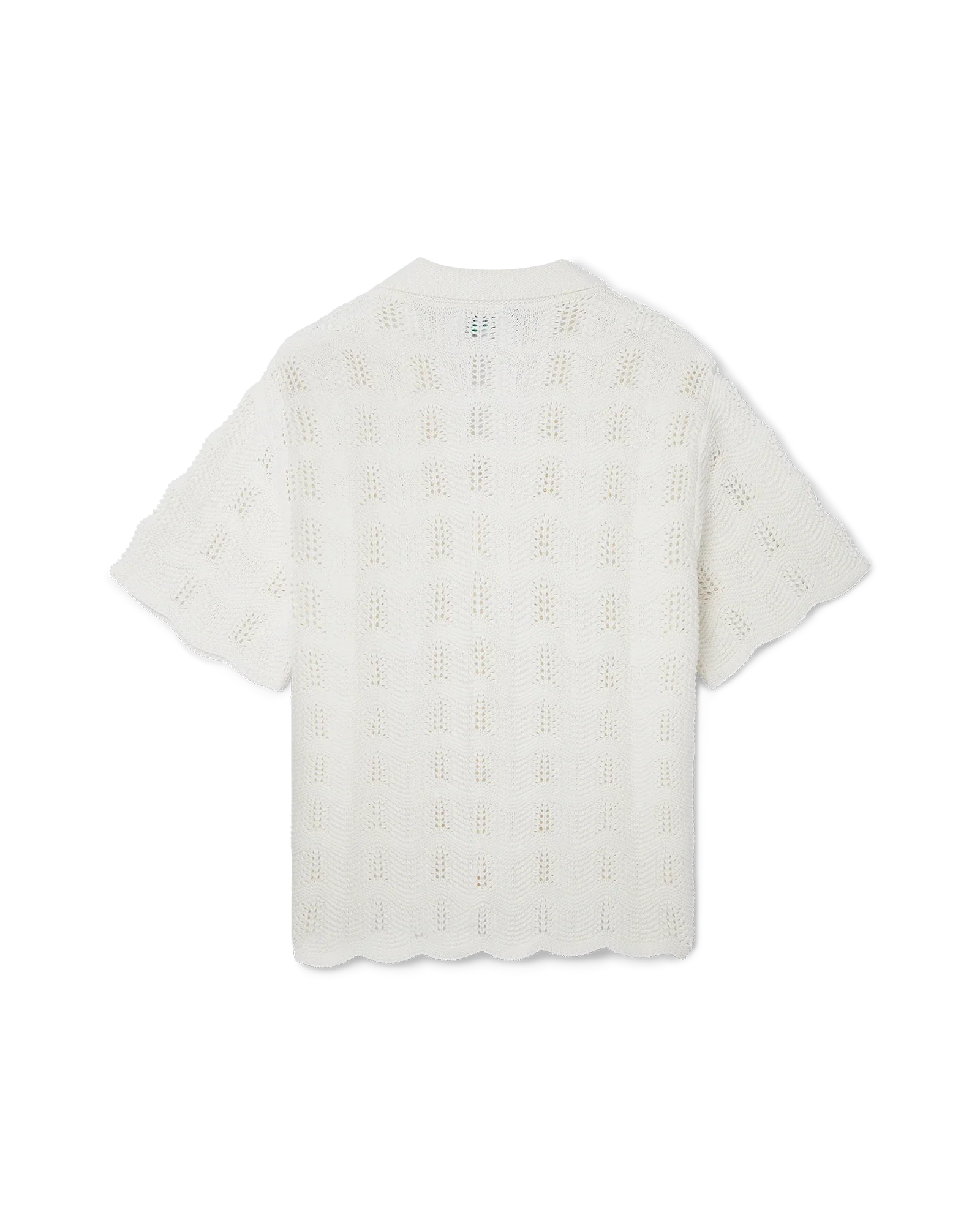 Wavy Crochet Shirt