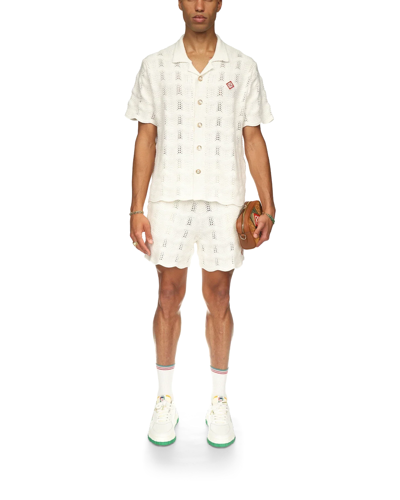 Wavy Crochet Shirt