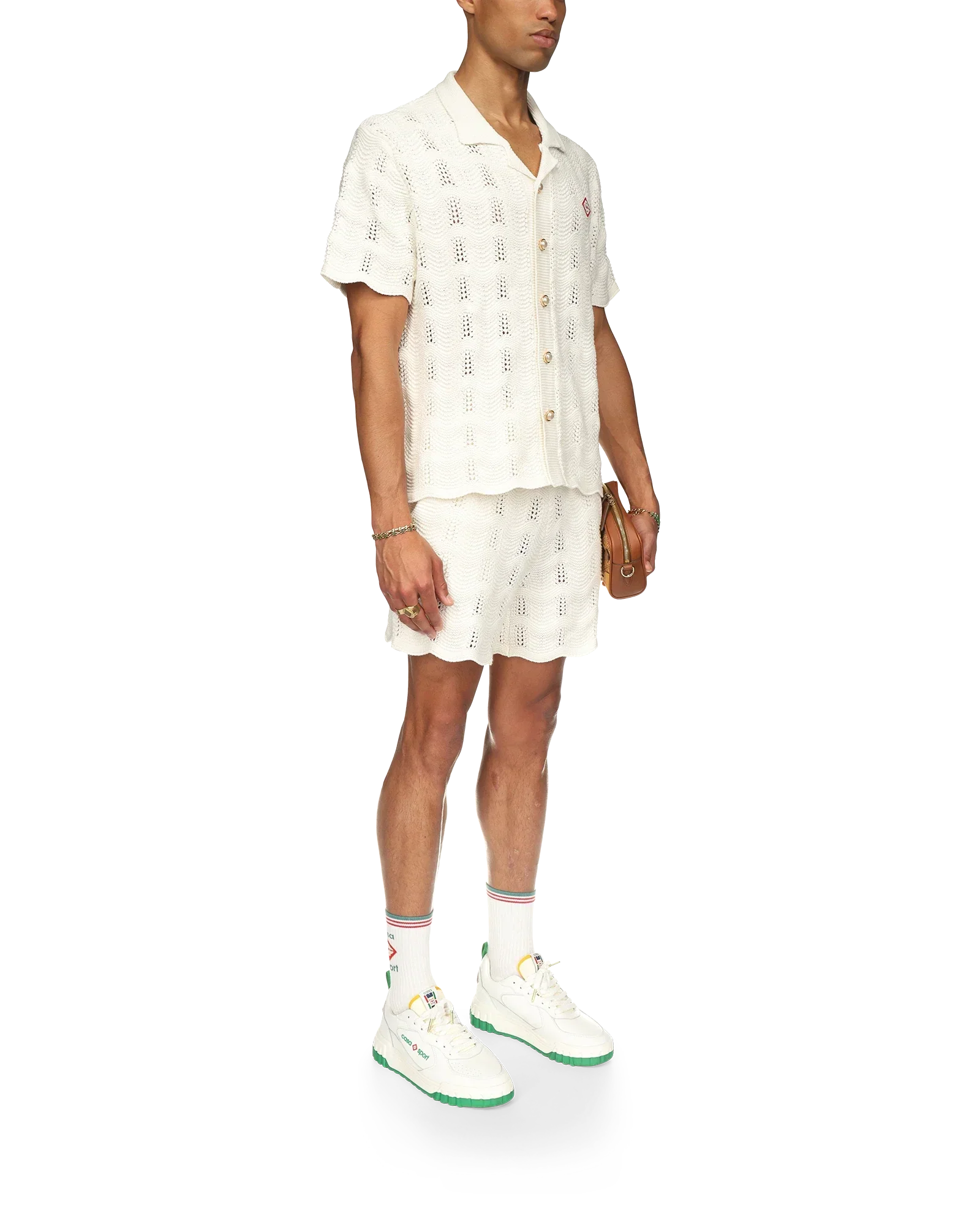 Wavy Crochet Shirt