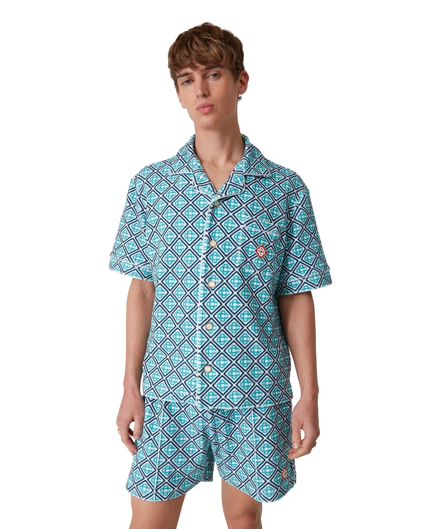 Monogram Towelling Shirt