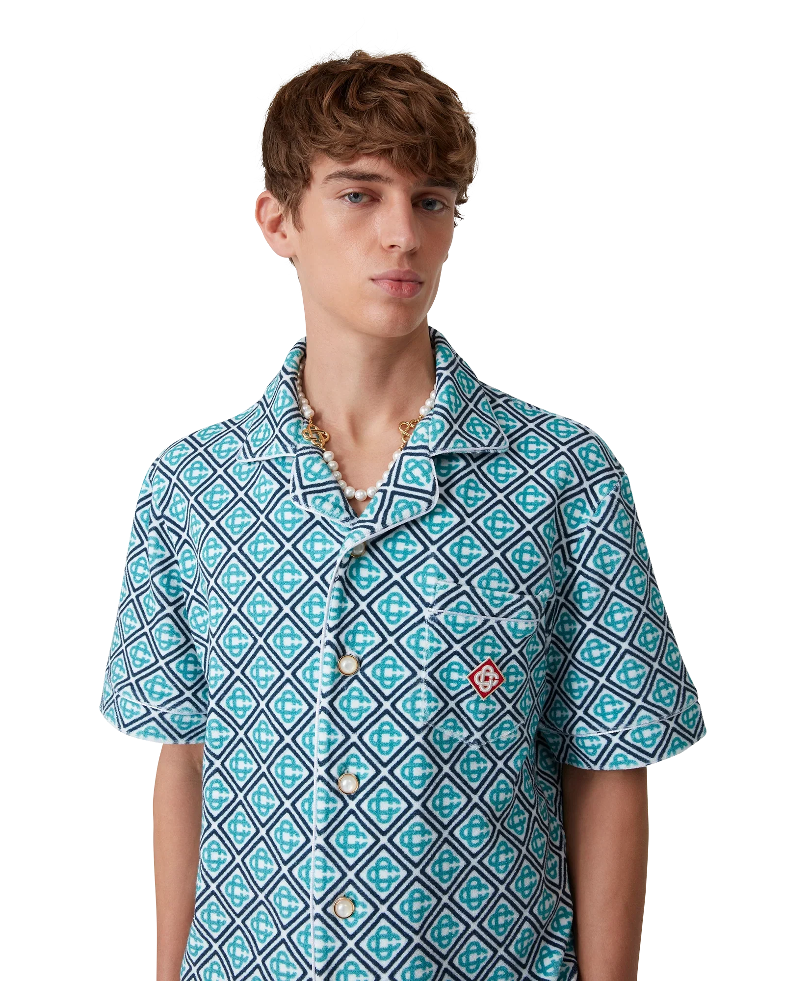 Monogram Towelling Shirt