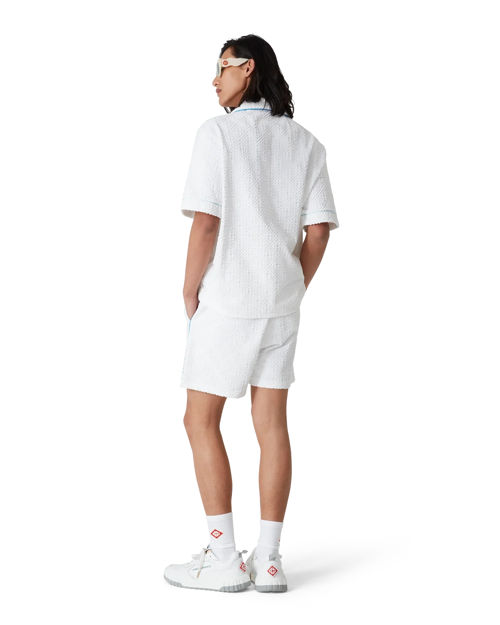 Tennis Stripe Towelling Shirt