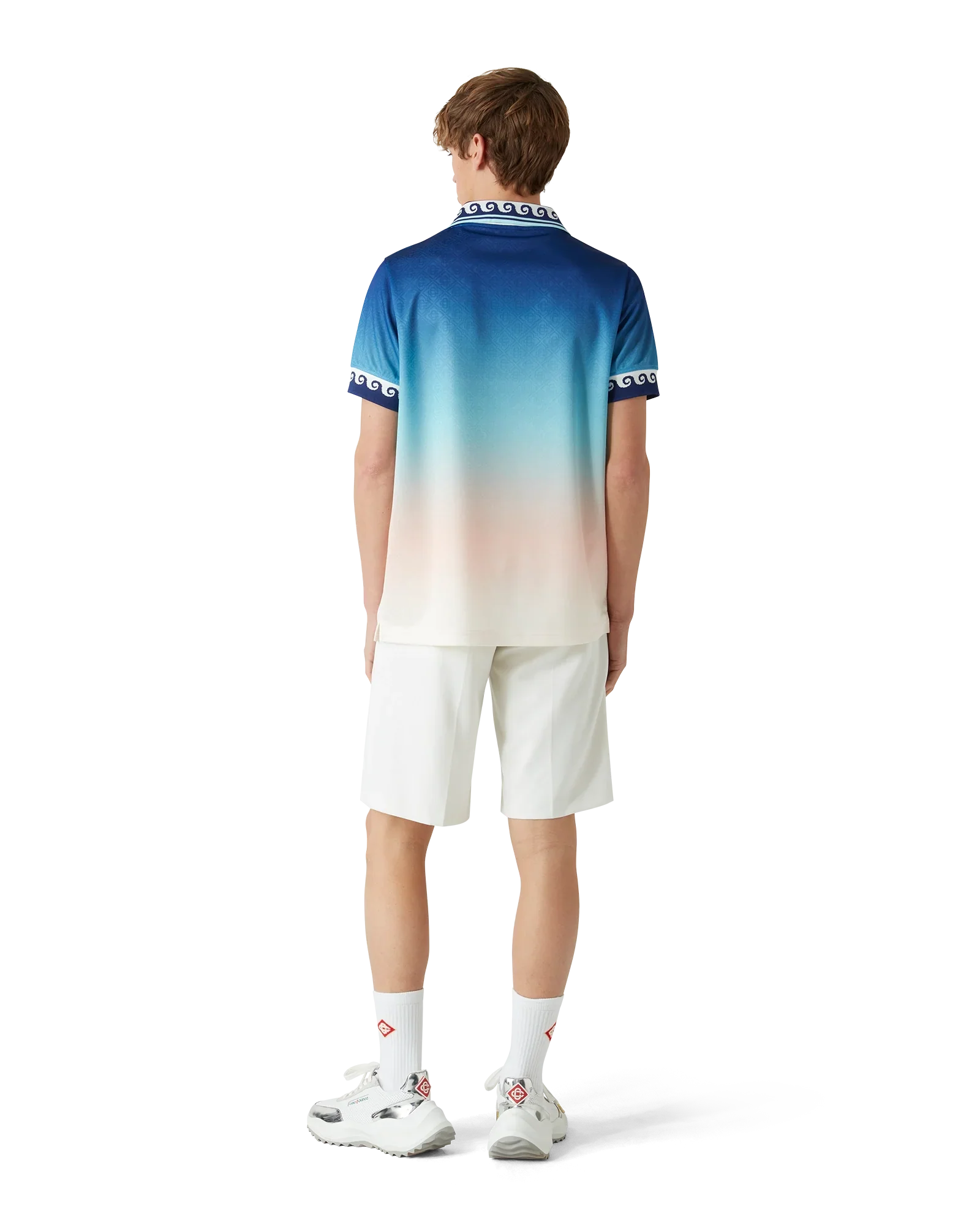 Jacquard Gradient Football Shirt