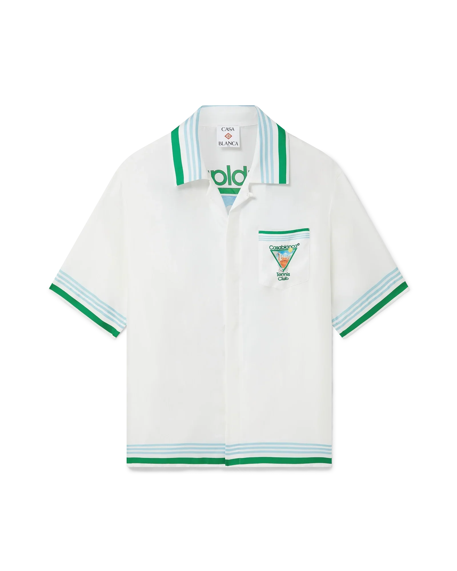 Metaphysical Tennis Icon Silk Shirt