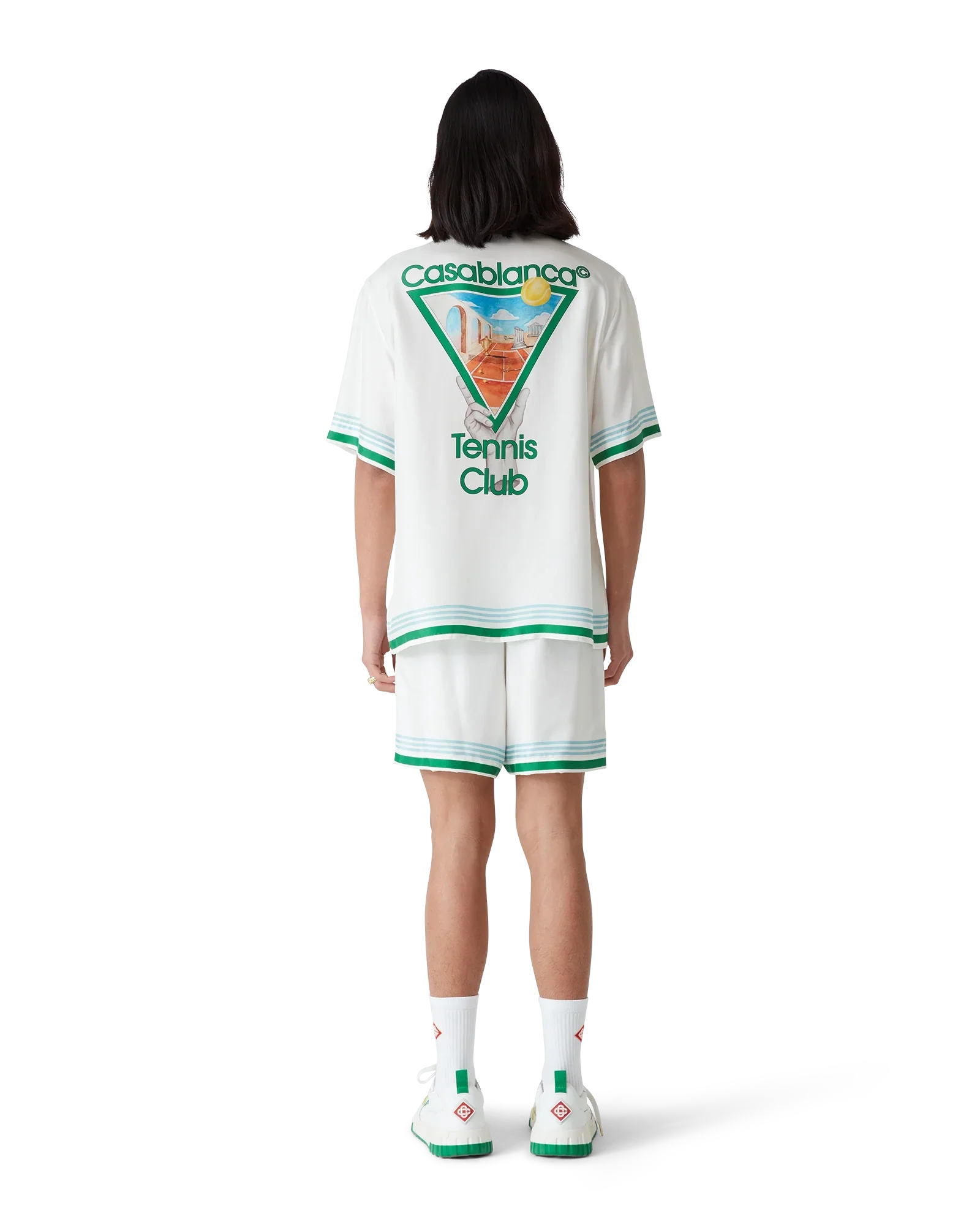 Metaphysical Tennis Icon Silk Shirt
