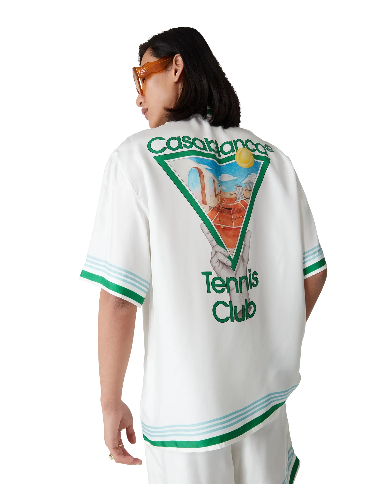 Metaphysical Tennis Icon Silk Shirt