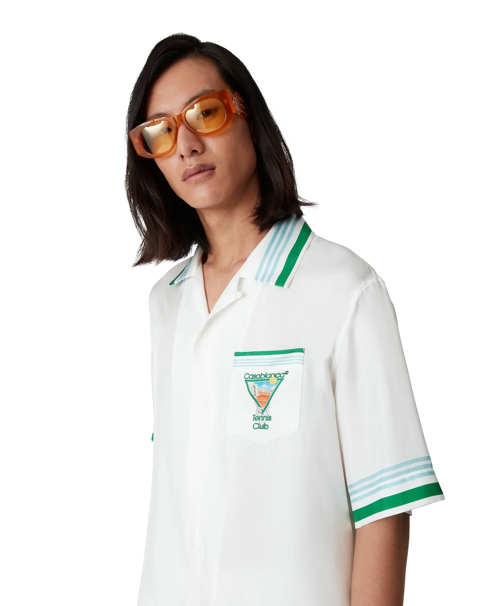 Metaphysical Tennis Icon Silk Shirt