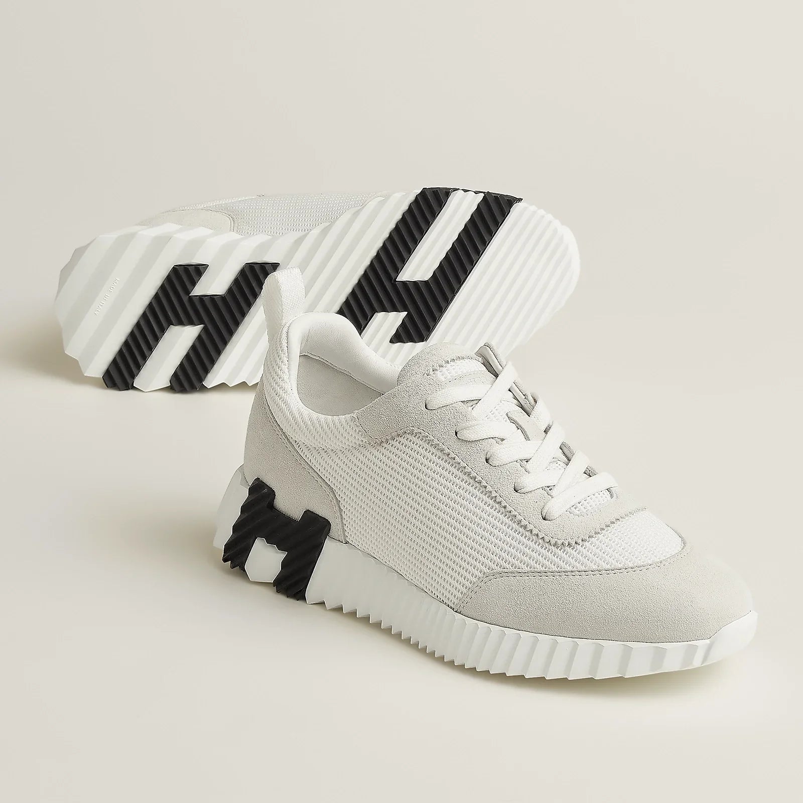 Hermès Bouncing Blanc/Noir