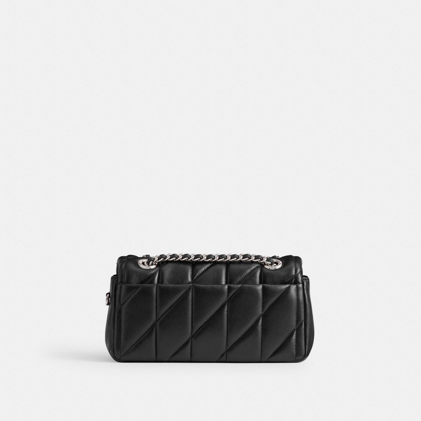 Coach Sac épaule Tabby 20 Pillow - Noir Argenté
