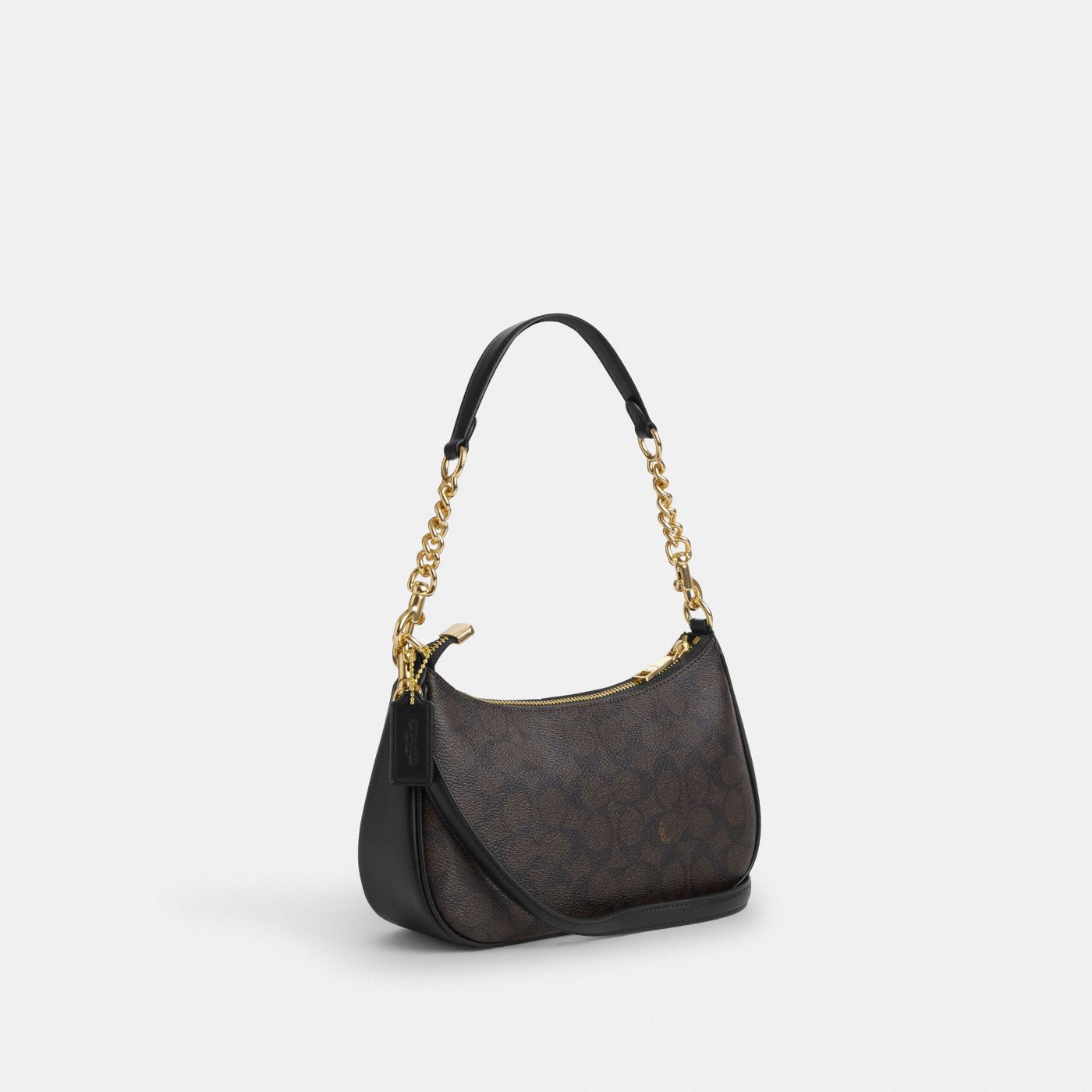 Coach Sac épaule Teri Toile - Noir