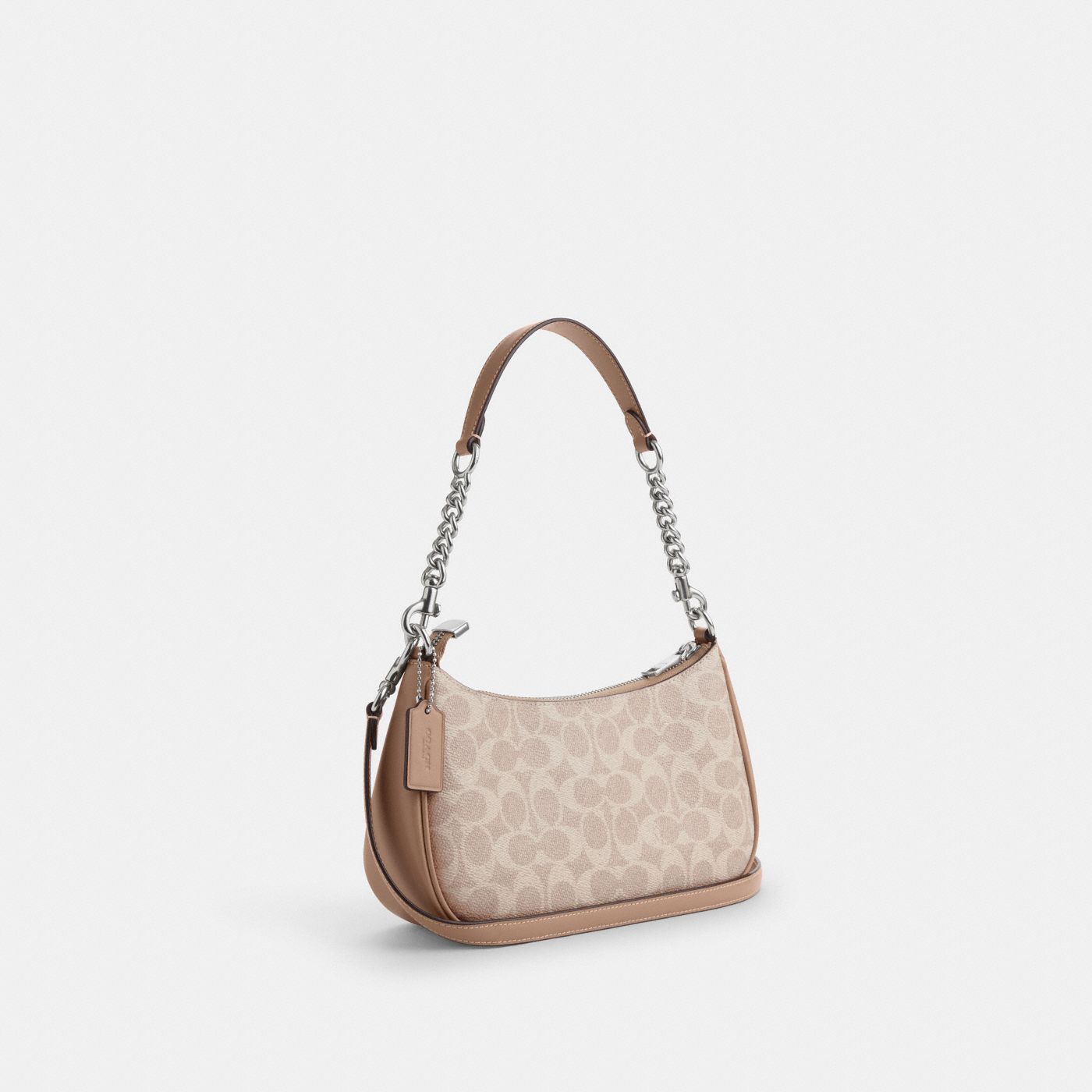 Coach Sac épaule Teri Toile - Sable