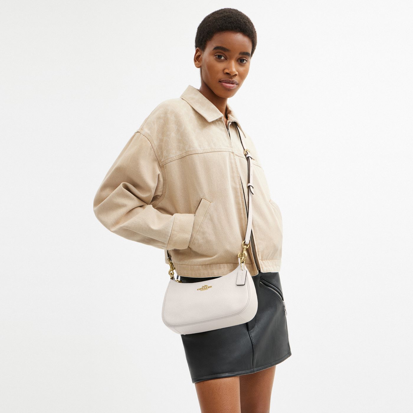 Coach Sac épaule Teri - Blanc