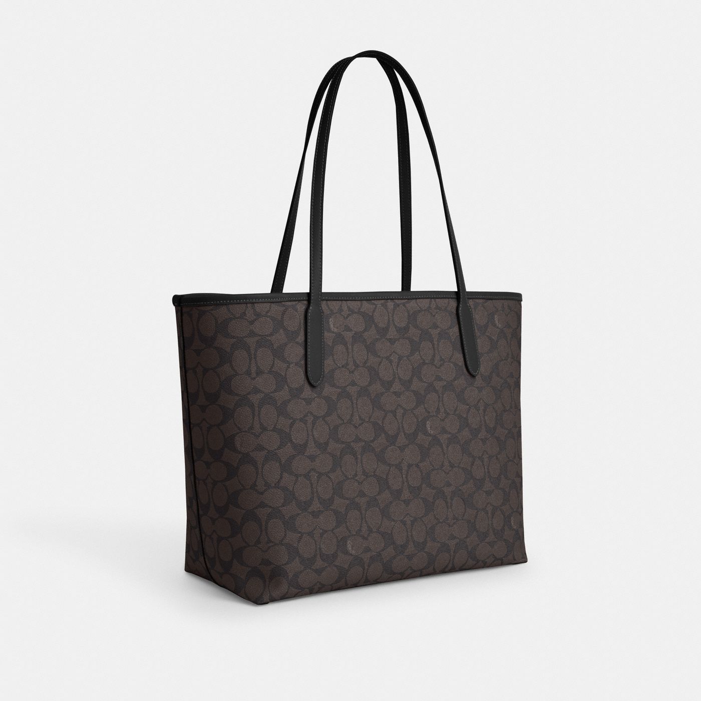 Coach Cabas City Toile - Noir