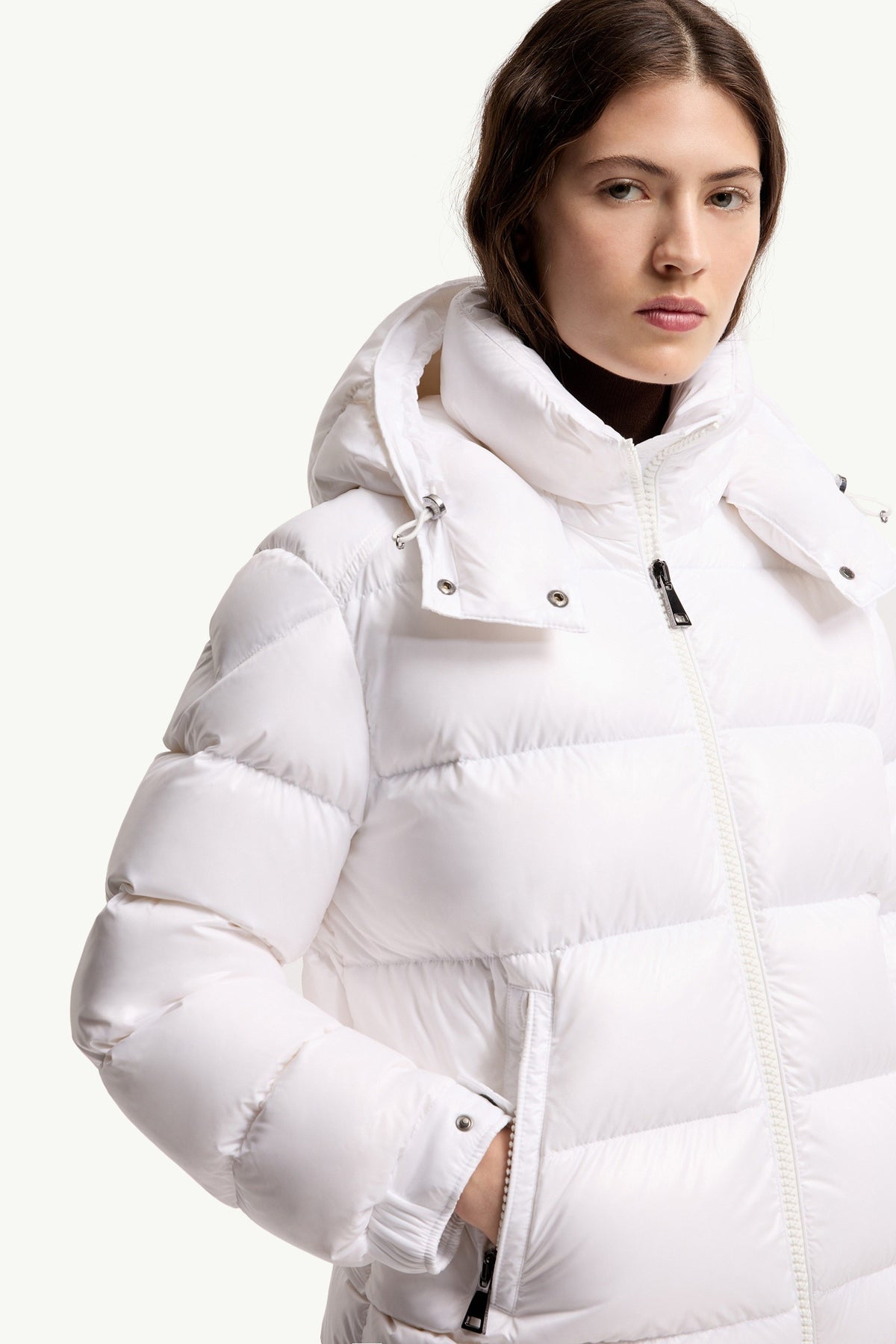 Moncler Maya Hooded Down Jacket