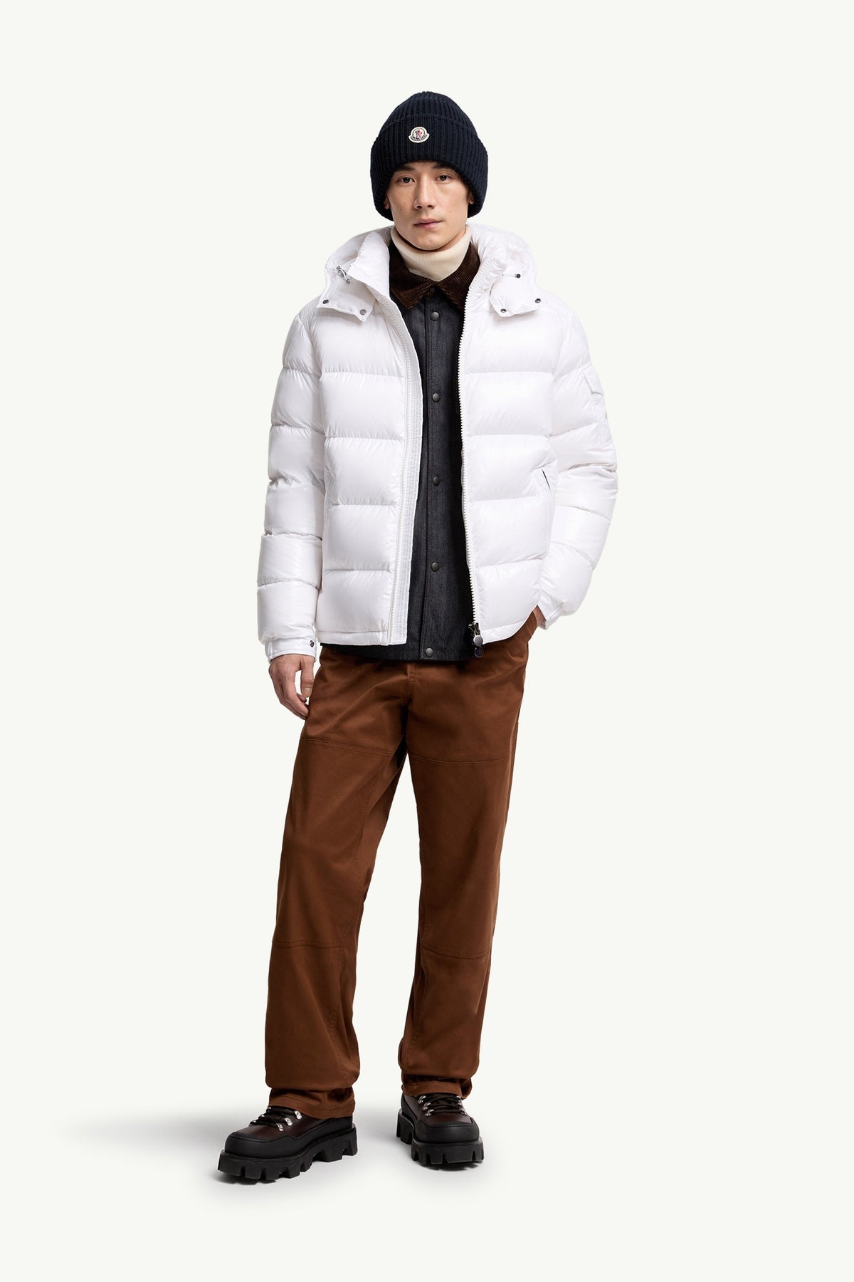 Moncler Maya Hooded Down Jacket