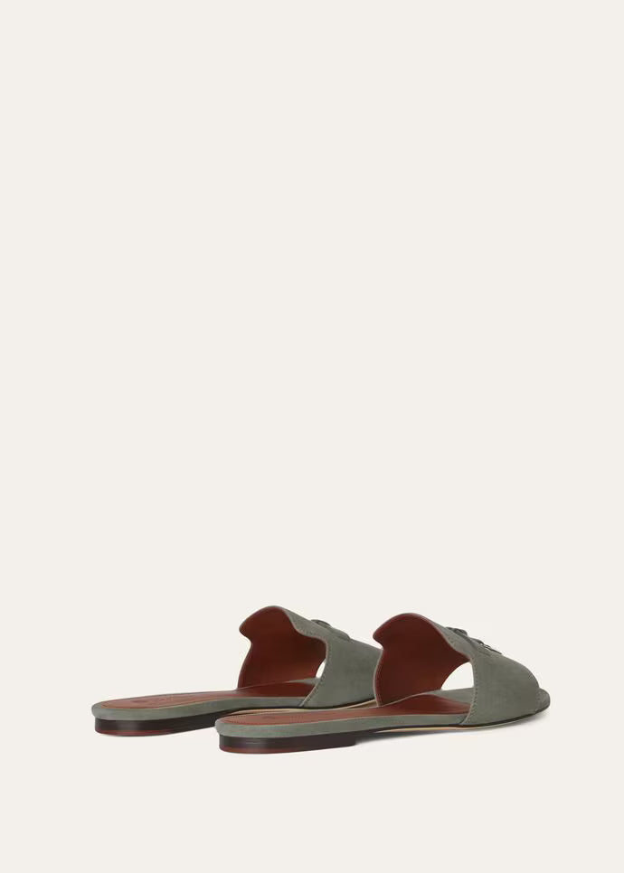 Sandales Summer Charms Gris Militaire#Couleur_Gris Militaire