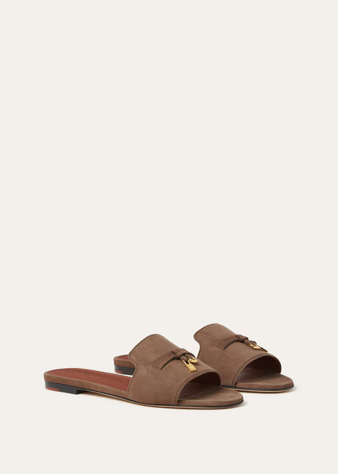 Sandales Summer Charms Taupe Fossile#Couleur_Taupe Fossile