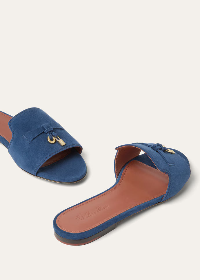 Sandales Summer Charms Bleu Océan#Couleur_Bleu Océan